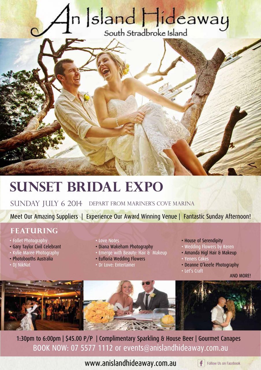 2014 Bridal Expo Flyer - An Island Hideaway